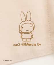 OZYJM52020 eur3(エウルキューブ) 【返品不可】【miffy×eur3】ミッフィープリントマスク ベージュ(82)