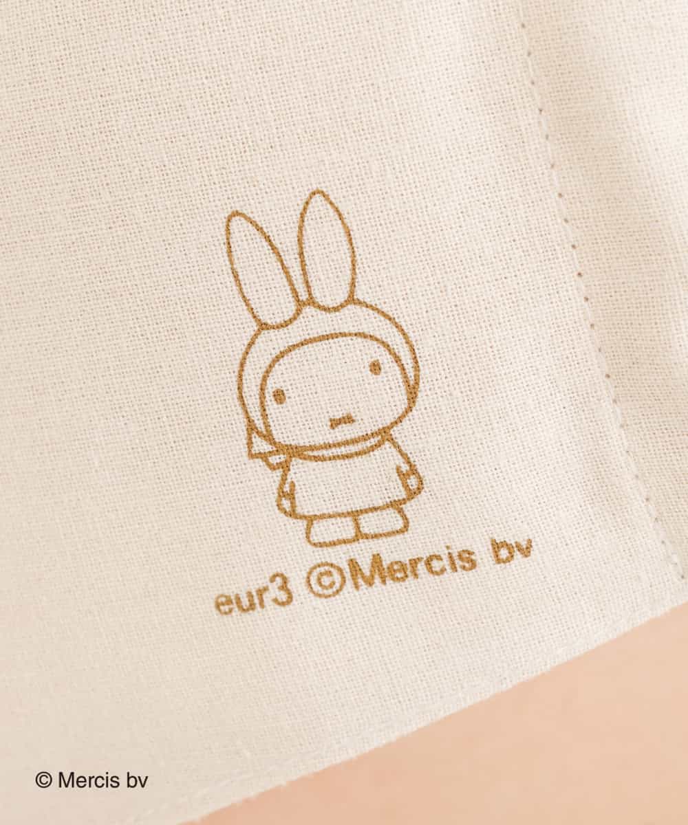OZYJM52020 eur3(エウルキューブ) 【返品不可】【miffy×eur3】ミッフィープリントマスク ベージュ(82)