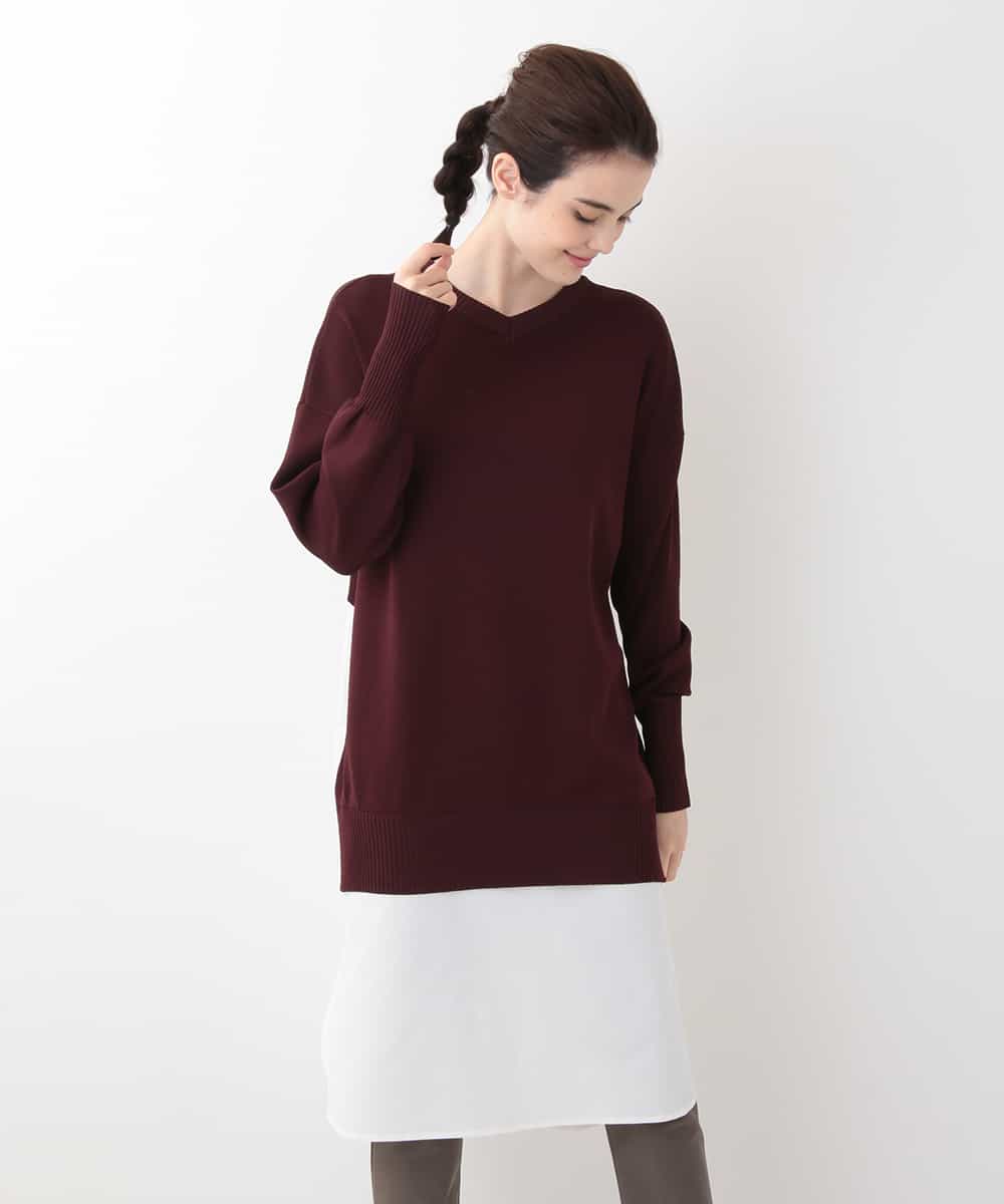 Georges Rech ジョルジュ レッシュ Web限定 レイヤード風ワンピース イトキン オンラインストア Georges Rech ジョルジュ レッシュ Web限定 レイヤード風ワンピース イトキン オンラインストア