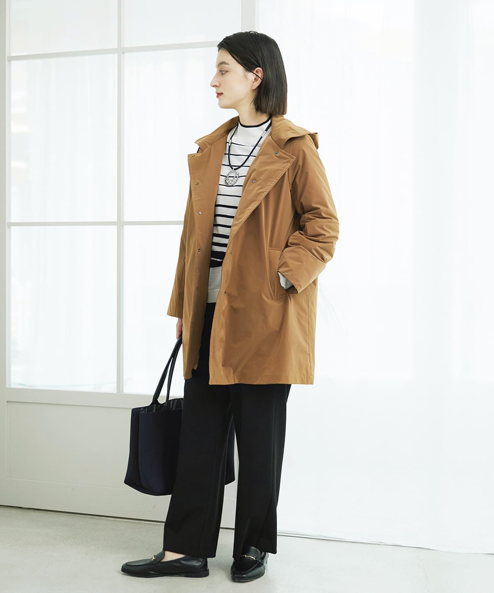 PF2AD03110 GEORGES RECH(小さいサイズ)(メゾン ドゥ サンク)  [日本製]ラタンメタルメッシュネックレス シルバー