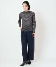 PF2AD03110 GEORGES RECH(小さいサイズ)(メゾン ドゥ サンク)  [日本製]ラタンメタルメッシュネックレス シルバー