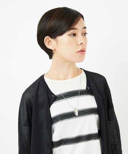 PF2AE02130 GEORGES RECH(小さいサイズ)  [日本製]メタル×ガラスパーツネックレス