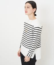 PF2AV02100 GEORGES RECH(小さいサイズ)(メゾン ドゥ サンク) マットカーブメタルネックレス ゴールド