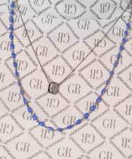 PF2AV03130 GEORGES RECH(小さいサイズ)(メゾン ドゥ サンク) [2点セット]レイヤードネックレス ブラック