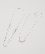 PF2AW50130 GEORGES RECH(小さいサイズ)(メゾン ドゥ サンク)  [日本製]3WAYネックレス ゴールド