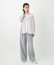 PF2EE03098 GEORGES RECH(小さいサイズ)(メゾン ドゥ サンク)  [日本製]ロッカクメタリックネックレス シルバー