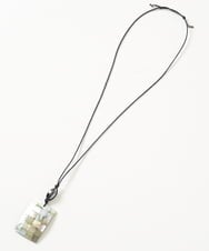 PF2GA32090 GEORGES RECH(小さいサイズ)(メゾン ドゥ サンク)  [日本製]シェルネックレス ホワイト