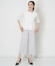 PF2GT01150 GEORGES RECH(小さいサイズ)(メゾン ドゥ サンク) [日本製]メタルパーツロングネックレス シルバー