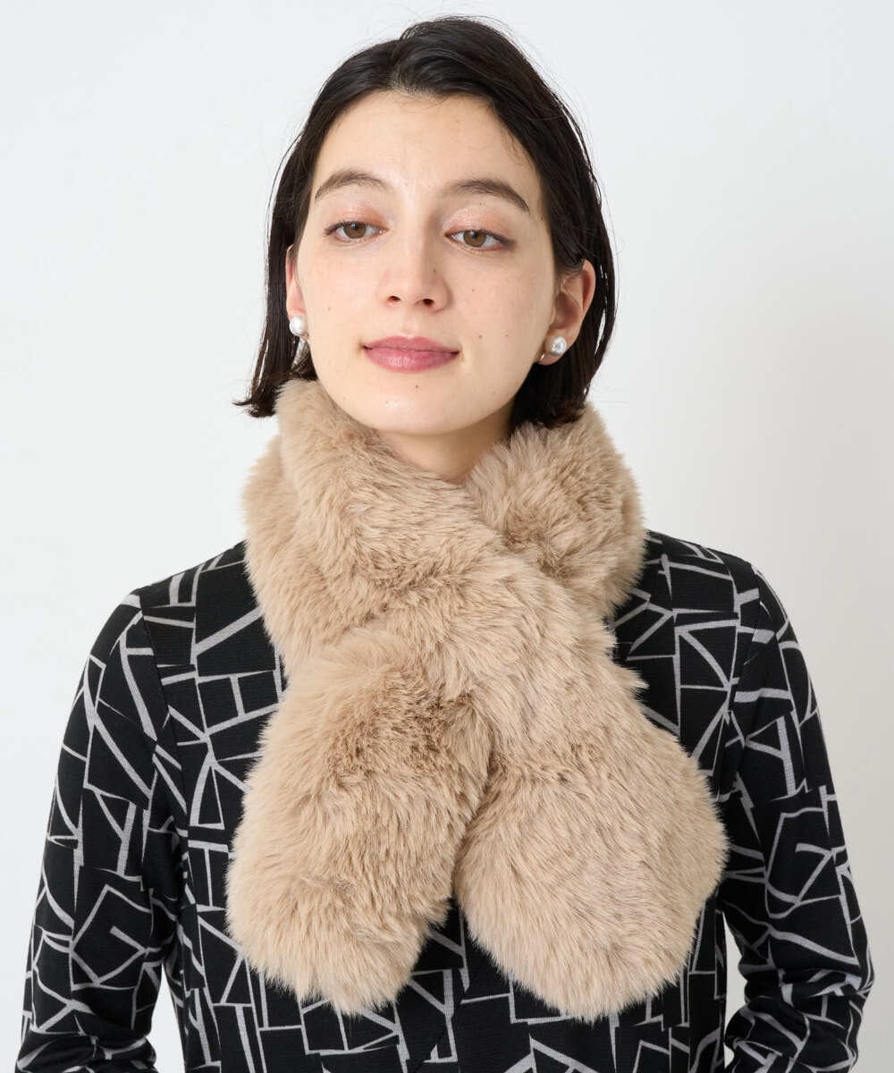 フェイクファーティペット(ストール・マフラー・スヌード) | GEORGES