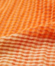 PF3GD24090 GEORGES RECH(小さいサイズ)(メゾン ドゥ サンク) コットンリネンチェックストール ブルー