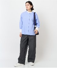PF5AD02130 GEORGES RECH(小さいサイズ)(メゾン ドゥ サンク) ロゴニットミニショルダーバッグ ブラック系