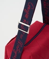 PF5EE11098 GEORGES RECH(小さいサイズ)(メゾン ドゥ サンク) ニットショルダースクエアバッグ レッド