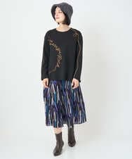 PFYAD13090 GEORGES RECH(小さいサイズ)(メゾン ドゥ サンク) シャギーバケットハット ブラック