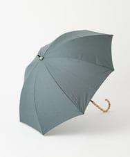 PFYGD30100 GEORGES RECH(小さいサイズ)(メゾン ドゥ サンク) [防水/撥水/晴雨兼用]バンブーロゴ刺繍日傘 カーキ