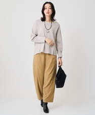 PG2AD03110 GEORGES RECH(ジョルジュ・レッシュ)  [日本製]ラタンメタルメッシュネックレス シルバー