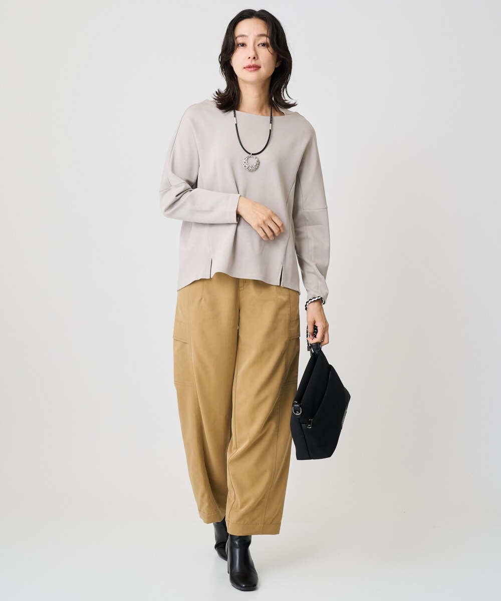 PG2AD03110 GEORGES RECH(ジョルジュ・レッシュ)  [日本製]ラタンメタルメッシュネックレス シルバー
