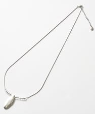 PG2AE02130 GEORGES RECH(ジョルジュ・レッシュ)  [日本製]メタル×ガラスパーツネックレス シルバー