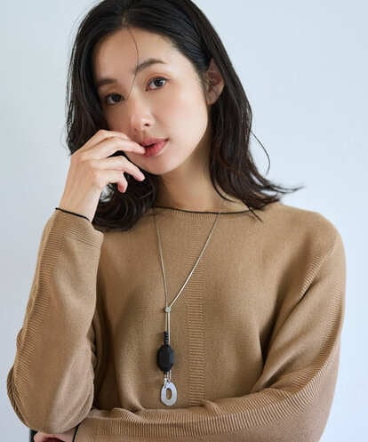 PG2AG14110 GEORGES RECH [日本製]ラリエットチェーンネックレス