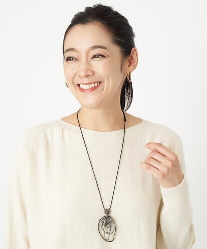 PG2AW53078 GEORGES RECH イレギュラーメタルパーツネックレス