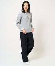 PG2EB12110 GEORGES RECH(ジョルジュ・レッシュ)  [日本製]サークルスクエアメタルネックレス シルバー