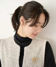 PG2EE02058 GEORGES RECH(ジョルジュ・レッシュ)  [日本製]ウェーブブローチ シルバー