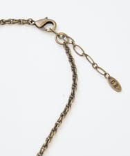 PG2EE05110 GEORGES RECH(ジョルジュ・レッシュ)  [日本製]ベッコウグラデーションクリアネックレス ブラウン