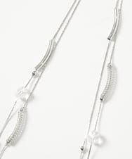 PG2GA31150 GEORGES RECH(ジョルジュ・レッシュ)  [日本製]メタルパーツ2連ネックレス シルバー