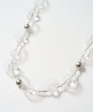 PG2GD20110 GEORGES RECH(ジョルジュ・レッシュ)  [日本製]シアーメッシュウェーブネックレス ブラック