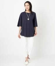 PG2GS06130 GEORGES RECH(ジョルジュ・レッシュ)  [日本製]シアーシェルネックレス オレンジ