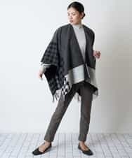 洗える 大判ポンチョストール ストール マフラー スヌード Georges Rech ジョルジュ レッシュ イトキンオンラインストア