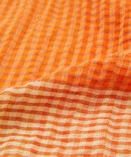 PG3GD24090 GEORGES RECH(ジョルジュ・レッシュ) コットンリネンチェックストール ブルー