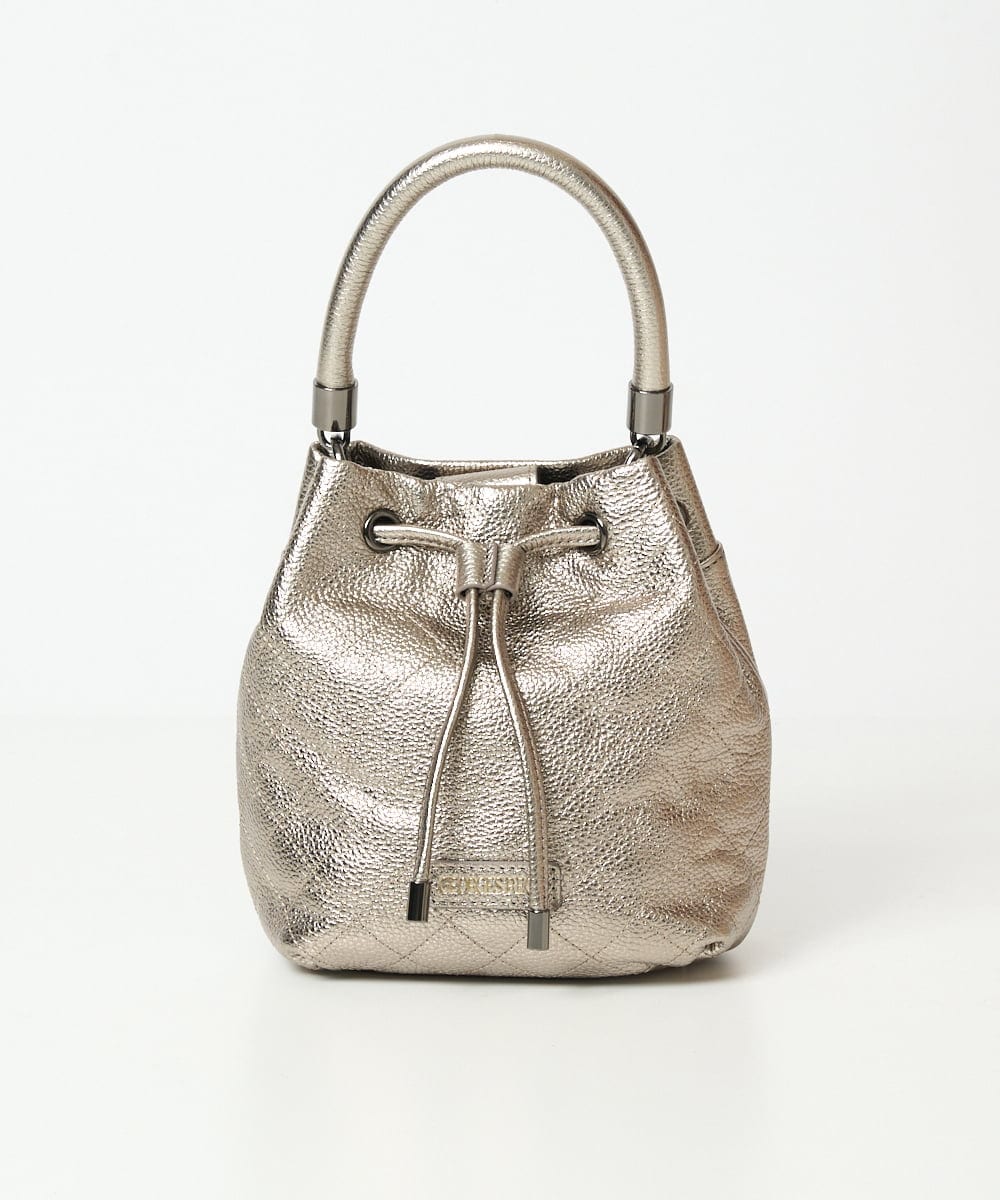 PG5AA39290 GEORGES RECH(ジョルジュ・レッシュ) キルティングステッチバッグ ブラウン