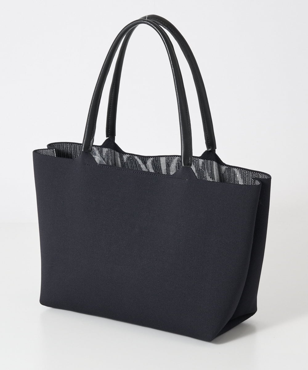 PG5AD01150 GEORGES RECH(ジョルジュ・レッシュ) ロゴニットトートバッグ ブラック系