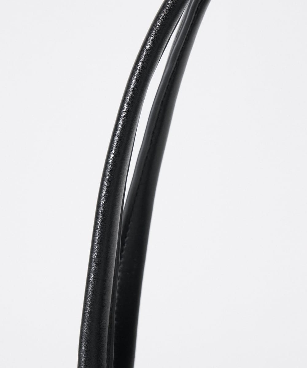 PG5AD01150 GEORGES RECH(ジョルジュ・レッシュ) ロゴニットトートバッグ ブラック系