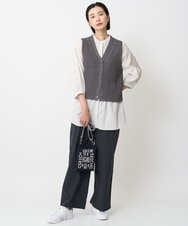 PG5AD02130 GEORGES RECH(ジョルジュ・レッシュ) ロゴニットミニショルダーバッグ ブラック系
