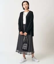 PG5AD02130 GEORGES RECH(ジョルジュ・レッシュ) ロゴニットミニショルダーバッグ ブラック系