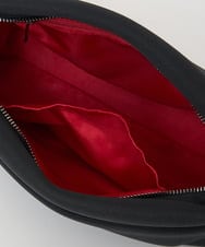 PG5AD04250 GEORGES RECH(ジョルジュ・レッシュ) チャーム付きレオパードテープショルダーバッグ ブラック