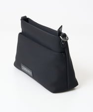 PG5AD04250 GEORGES RECH(ジョルジュ・レッシュ) チャーム付きレオパードテープショルダーバッグ ブラック