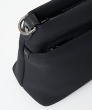 PG5AD04250 GEORGES RECH(ジョルジュ・レッシュ) チャーム付きレオパードテープショルダーバッグ ブラック