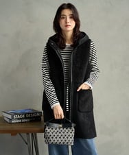PG5AG22180 GEORGES RECH(ジョルジュ・レッシュ) GRモノグラムジャカードミニショルダー2wayバッグ  ブラック