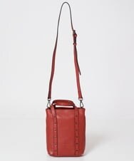 PG5AV09270 GEORGES RECH(ジョルジュ・レッシュ) レザースタッズミニショルダーバッグ ブラック