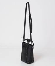 PG5AV09270 GEORGES RECH(ジョルジュ・レッシュ) レザースタッズミニショルダーバッグ ブラック