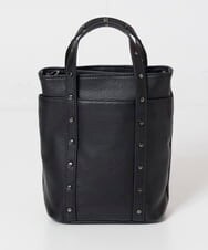 PG5AV09270 GEORGES RECH(ジョルジュ・レッシュ) レザースタッズミニショルダーバッグ ブラック