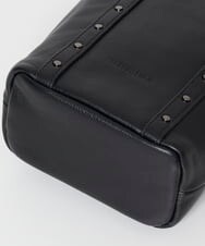 PG5AV09270 GEORGES RECH(ジョルジュ・レッシュ) レザースタッズミニショルダーバッグ ブラック