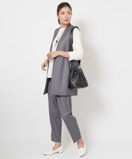 PG5AV10290 GEORGES RECH(ジョルジュ・レッシュ) レザースタッズ巾着ショルダーバッグ ゴールド