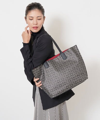 PG5AV11230 GEORGES RECH GRロゴリバーシブルトートバッグ