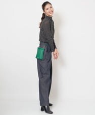 PG5AV12150 GEORGES RECH(ジョルジュ・レッシュ) GRロゴスマホポシェット ブラック系