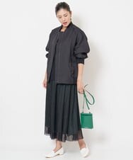 PG5AV12150 GEORGES RECH(ジョルジュ・レッシュ) GRロゴスマホポシェット ブラック系