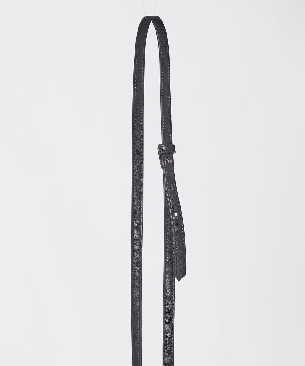 PG5AV12150 GEORGES RECH(ジョルジュ・レッシュ) GRロゴスマホポシェット ブラック系