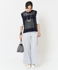 PG5EB23130 GEORGES RECH(ジョルジュ・レッシュ) メタリック巾着バッグ ブラック